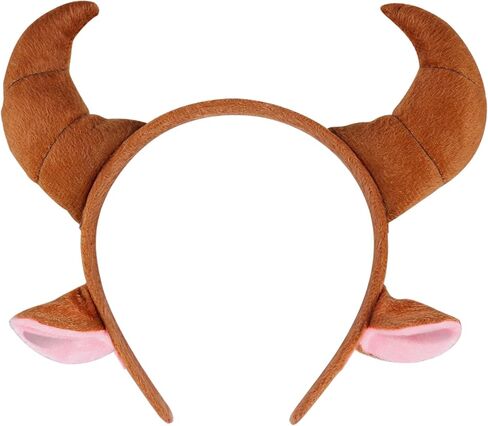 عصابة رأس على شكل آذان الحيوانات، رباط شعر من القطيفة، ديكور حفلات عيد الهالوين وأعياد الميلاد، هدايا الحفلات التنكرية على شكل حيوانات للأطفال والكبار in Kuwait