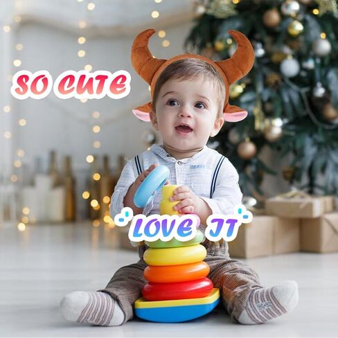 عصابة رأس على شكل آذان الحيوانات، رباط شعر من القطيفة، ديكور حفلات عيد الهالوين وأعياد الميلاد، هدايا الحفلات التنكرية على شكل حيوانات للأطفال والكبار in Kuwait