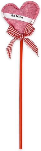 هدية بوتيك عيد الحب القلب زهرة يختار قلوب على شكل قطيفة على العصي مجموعة (8) الحب الزهور اختيار ترتيب القطع المركزية زهرية حشو الحرف وتوبر الجدول عطلة الزفاف الديكور in Kuwait