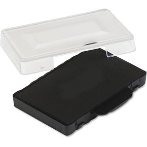 Trodat T5430 Stamp Replacement Ink Pad, 1 Inch Width x 1.625 Inches Depth, Black (P5430BK)
