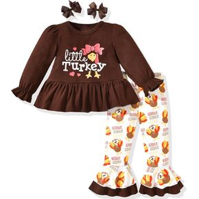 Aalizzwell Toddler Girls Valentines Day Outfit
