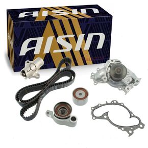 AISIN Timing Belt Kit w Water Pump compatible with Toyota Highlander 3.0L 3.3L V6 2001-2009