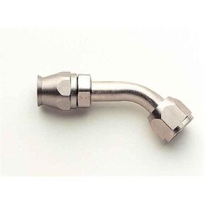 Aeroquip FCE1724 Nickel-Plated Steel -10AN A/C 45-Degree Female O-Ring Pilot