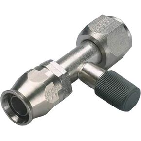 Aeroquip FCE1814 Nickel-Plated Steel Air Conditioning Fitting