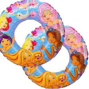 Pool Float Kids Ages 3-6, Inner Tube, 22 Inch. 2Pack Inflatable Pool Floats, Swim Floats for Kids, Pool Tubes, Kids Pool Float for Boys & Girls