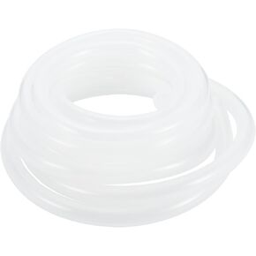 1 Pcs for Air and Water Silicone Vacuum Tubing Hose High Temperature Automotive Vacuum Line 12FT 3/8" 10mm ID 2mm Thickness Clear