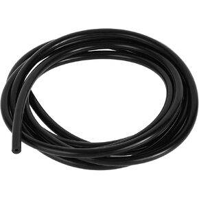 1pc 130PSI Max Pressure Silicone Vacuum Tubing Hose for Nissan for Mazda for Volvo Engine Automotive Vacuum Line Silicone Black 6.6FT 1/16" 2mm ID 2mm Thickness