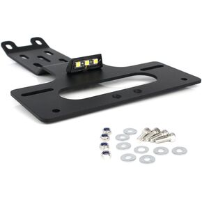 Motorcycle Fender Eliminator License Plate Bracket Compatible with Royal Enfield Hunter 350 2022 2023 2024 Tail Tidy