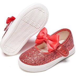 أحذية الجري Felix & Flora للأطفال الصغار/البنات الصغار أحذية رياضية لامعة على الموضة للأميرة كاجوال in Kuwait