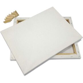 EDM Lot 2 Artist Canvas 8x10 Blank Pre-Stretched Framed Cotton Double Gesso