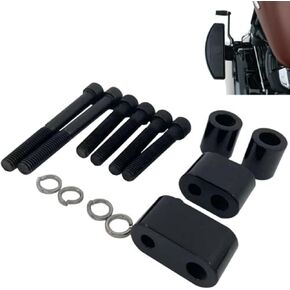 1" Foot Control Component Driver Floorboard Extension Spacers for Harley 2009-2021 with Bolts
