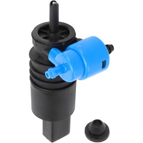 ACROPIX Windshield Washer Pump with Grommet Windshield Washer Fluid Pump Fit for Mercedes-Benz E-Class 95-03 Windshield Wiper Pump No.A2108691021 - Pack of 1