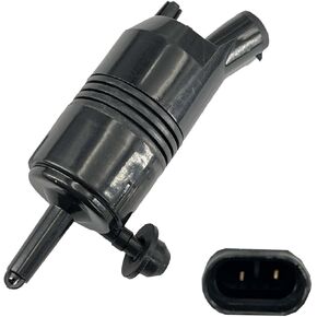 DEVMO Windshield Wiper Washer Pump Washer Motor Compatible with Trailblazer Tahoe Envoy Yukon XL 1500 2500 Replaces 22127573, 22087136 89025063