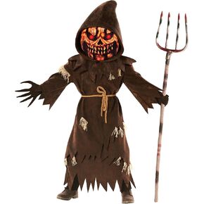 Morph Scary Pumpkin Costume For Boys Scary Halloween Costumes For Kids Pumpkin Costume Kids Pumpkin Grim Reaper Costume Kids