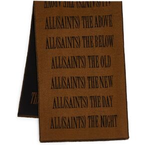 AllSaints Varsity Woven Scarf