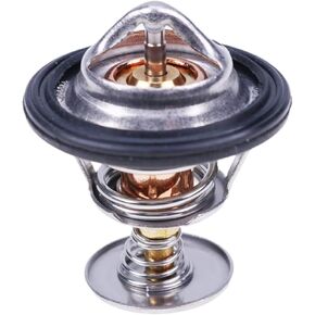 FridayParts Thermostat 1A021-73012 1A02173012 Compatible with Kubota L2800 L3240 L3400 L3540 L4240 L4300 L5030 L5740 Engine V2203 V2403 V2003 D1503 D1703 D1803 Replacement