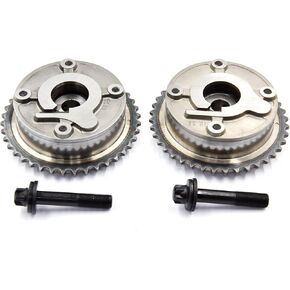 Timing Cam Sprocket Intake & Exhaust Camshaft Phaser VVT Gear w Bolts 11367536085 11367545862 Compatible with Mini Cooper Countryman Paceman 1.6L 2007-2016