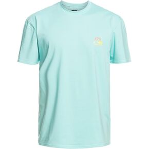 Quiksilver Men's Standard Heritage Heather Ss Short Sleeve Rashguard Surf Tee