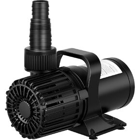 VIVOSUN 5300 GPH Submersible Water Pump, 310W Pond Pump, Ultra Quiet Aquarium Pump with 20FT. Lift Height for Pond Waterfall, Fish Tank, Statuary, or Hydroponics