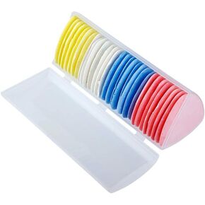 30 Pcs Professional Triangle Tailor's Chalk Tailors Chalk Markers Sewing Fabric Chalk with Box for Sewing Crafting Marking and Tracing Tools Sewing Tools