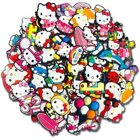 25 35Pcs Cartoon Shoe Charms for Croc Clogs Sandals Bracelet Wristband Slippers, Cute Shoe Decoration Charms for Party Favor