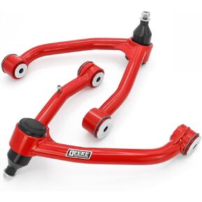 Front Upper Control Arms for 2007-2018 Chevy Silverado 1500&Tahoe, 2007-2014 Chevy Suburban 1500 & Avalanche 2007-2020 GMC Sierra 1500 Yukon，2-4" PU Bushing Suspension Control Arm(2PCS)