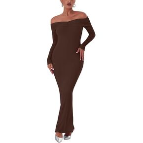 Strapless Off-Shoulder Reversible Neckline Sexy Elegant Double Layer Mermaid Dress 2024 Fall/Winter Designer Collection