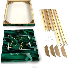 MBOUFOEY 1 Set Canvas Stretcher Bars Frame,Framed Picture Accessories, Wood Canvas Frame Kit for Painting & Wall Art,DIY Art Canvas Frames,Thickness 3cm (11.8x15.8inch/30x40cm)
