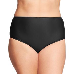 Mazu Women's Plus Size Bikini Bottoms Full Coverage Swim Bottoms Tummy Control Swimsuit Swim Briefs