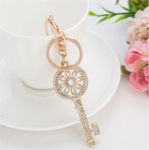 TTYY Keychain for Women Purse Charms for Handbags Beautiful Metal Rhinestone Pendant Eagle Bear Dancing girl Key and Shoe in Saudi Arabia
