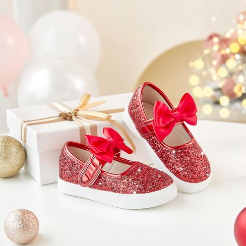 Felix & Flora Toddler/Little Kid Girls Running Shoes Glitter Sneakers Princess Fashion Casual Sports Shoes in Kuwait