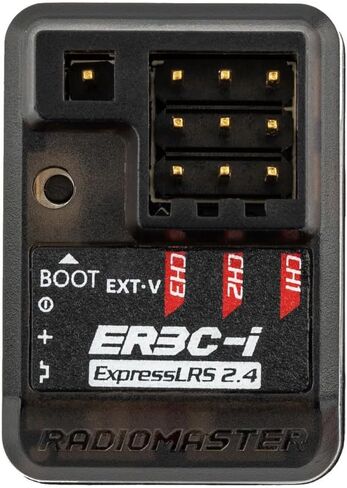 جهاز استقبال سطحي RadioMaster ER3C-i ExpressLRS مدمج في TCXO يدعم 3 قنوات PWM وتحديثات Wi-Fi in Kuwait