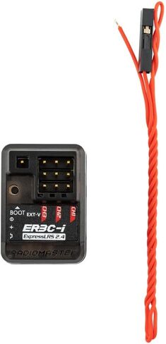 جهاز استقبال سطحي RadioMaster ER3C-i ExpressLRS مدمج في TCXO يدعم 3 قنوات PWM وتحديثات Wi-Fi in Kuwait
