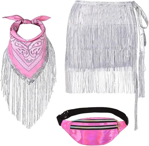 زي راعية البقر الفضائية من REU GLOBAL للسيدات في فترة الخمسينيات من القرن الماضي لحفلات الديسكو in Kuwait