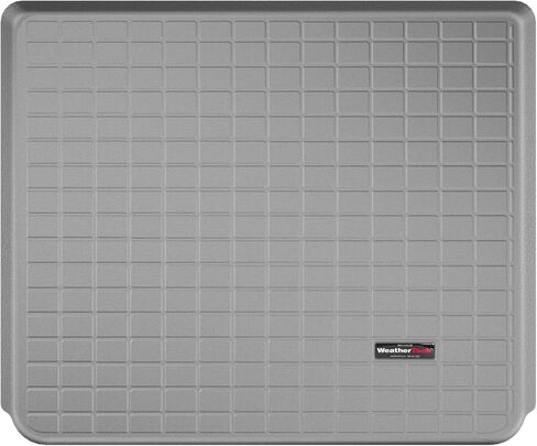 WeatherTech بطانة صندوق السيارة لسيارة شيفروليه إكوينوكس، جي إم سي تيرين - خلف الصف الثاني (401018) أسود in Saudi Arabia