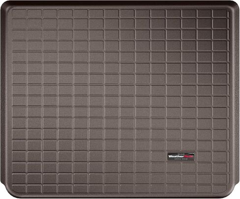WeatherTech بطانة صندوق السيارة لسيارة شيفروليه إكوينوكس، جي إم سي تيرين - خلف الصف الثاني (401018) أسود in Saudi Arabia
