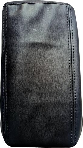 غطاء وحدة التحكم المركزية faccibbg لسيارة Ford Bronco 2021-2024 (أسود)، غطاء مسند ذراع من الجلد المقاوم للماء مضاد للخدش لملحقات Ford Bronco 2021 2022 2023 2024 in Kuwait