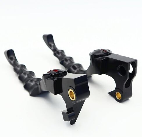 Motorcycle Brake Clutch Lever for 04-15 Harley Sportster 883 1200 XL XR Iron Nightster 48 72(Black) in Saudi Arabia