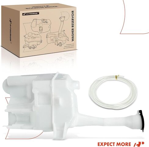 A-Premium Windshield Washer Reservoir Compatible with Select Toyota Models - Camry 2007 2008 2009 2010 2011, with (Washer Pump/Filler Neck/Cap/Hose/Bracket/Fluid Level Sensor) - Replace# 8531533300 in Saudi Arabia