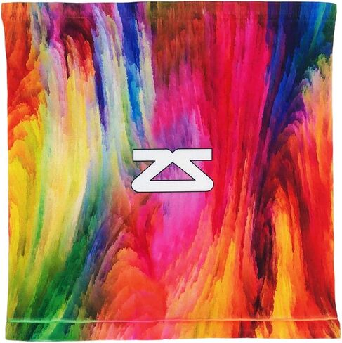 غطاء الوجه ذو الرقبة الصغيرة من Zensah إصدار محدود، لون متفجر، مقاس واحد in Kuwait