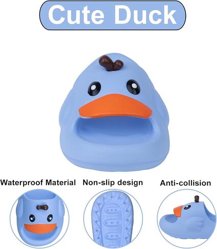Duckling Kids Cloud Slides for Boys Girls | Non-Slip Sandals for Toddler Beach Slippers | Flip Flops Pool Shower Shoes in Saudi Arabia