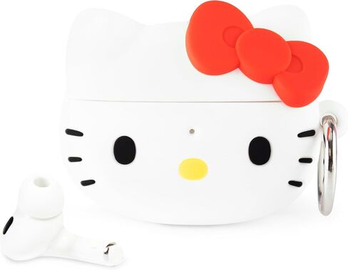iFace Hello Kitty and Friends Cute Case [ Compatible with AirPods Pro 1/Pro 2, Not for Pro 3 ] - Kawaii Silicone Protective Cover [Carabiner Clip Included] [Wireless Charging] – Kuromi in Kuwait