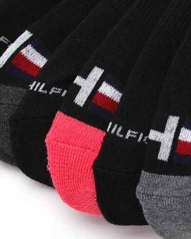 Tommy Hilfiger Women's Quarter Socks - 12 Pack Performance Cushioned Athletic Socks - Arch Support Socks for Women (4-10) in Saudi Arabia