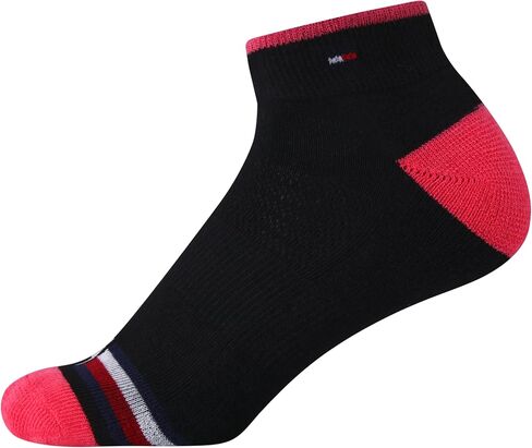 Tommy Hilfiger Women's Quarter Socks - 12 Pack Performance Cushioned Athletic Socks - Arch Support Socks for Women (4-10) in Saudi Arabia