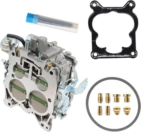 مكربن ​​4 أسطوانات روتشستر Quadrajet لـ 750 CFM 4MV 327 350 427 454 V8 محركات 1901R 1901-GG 4-BBL Carb Trucks 1966-1973 كورفيت 1975-1979 خنق يدوي مطلق in Saudi Arabia