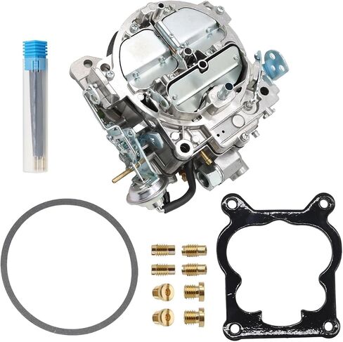 مكربن ​​4 أسطوانات روتشستر Quadrajet لـ 750 CFM 4MV 327 350 427 454 V8 محركات 1901R 1901-GG 4-BBL Carb Trucks 1966-1973 كورفيت 1975-1979 خنق يدوي مطلق in Saudi Arabia