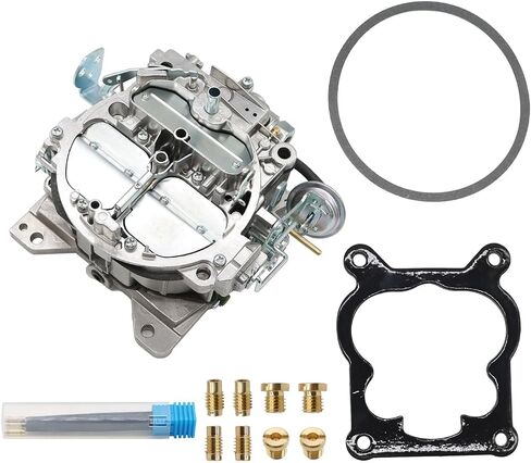 مكربن ​​4 أسطوانات روتشستر Quadrajet لـ 750 CFM 4MV 327 350 427 454 V8 محركات 1901R 1901-GG 4-BBL Carb Trucks 1966-1973 كورفيت 1975-1979 خنق يدوي مطلق in Saudi Arabia