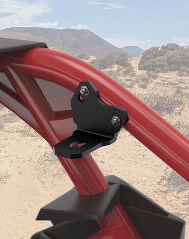 حامل سوط KEMIMOTO X3، متوافق مع Can-Am Maverick X3 & X3 MAX، حامل علم على شكل سوط مطلي بالمسحوق in Saudi Arabia