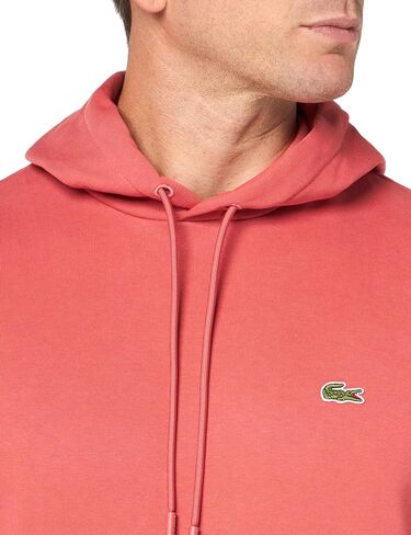 Lacoste Men's Long Sleeve Solid Pop Over Mm in Saudi Arabia