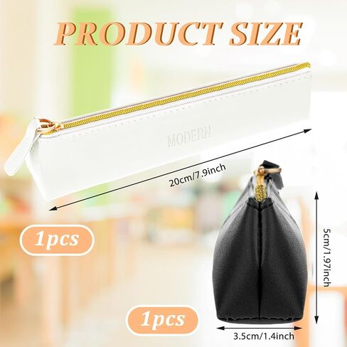 Giantree2 Pcs Leather Cosmetic Bag, Mini Cosmetic Bag for Purse Small Leather Pouch, Small Make Up Bag with Zipper, Portable Small Cosmetic Organizer or Women and Girls (Green and Pink) in Saudi Arabia